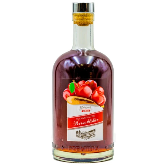 Schwarzwälder Kirschlikör 0,5L 1 Schwarzwälder Kirschlikör 0,5L